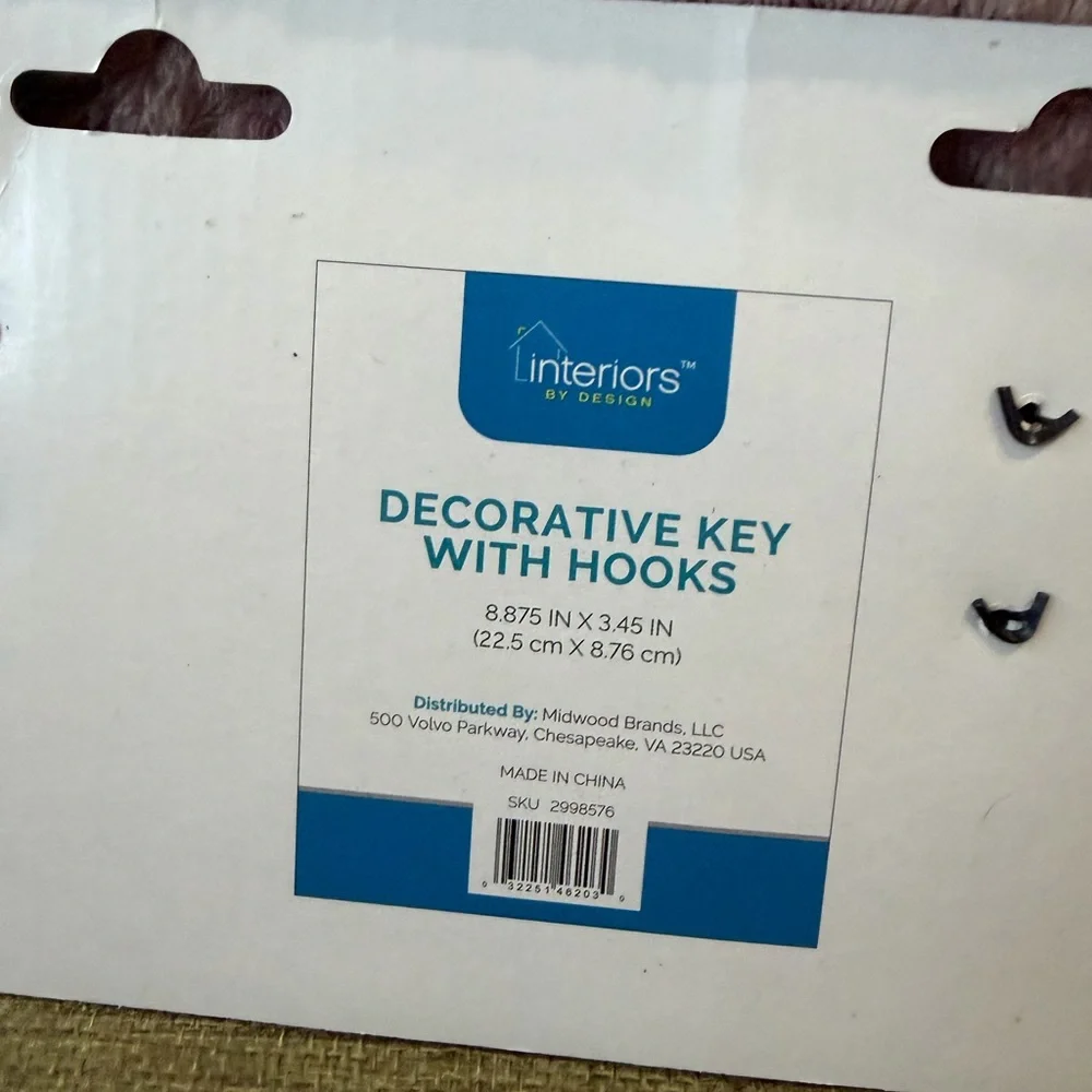 🤯 Mainstays Black Key Wall Hooks